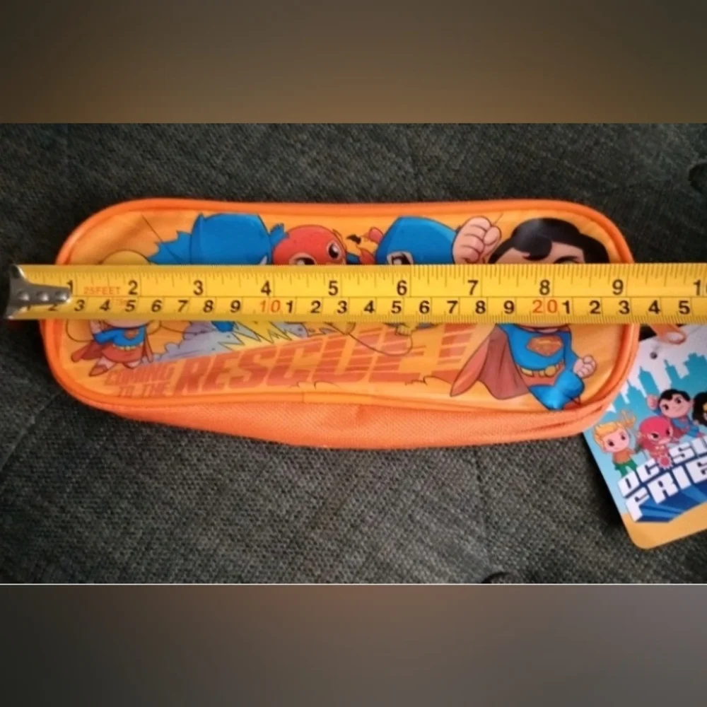 DC Super Friends Pencil Zipper Pouch Travel Carry Case School Supplies